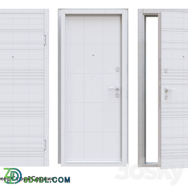 Doors - Front door ALASKA - PolymerStroyServis