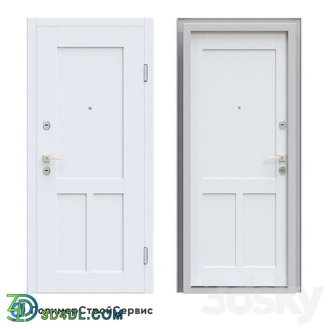 Doors - OM Entrance door Scandinavian style _Skandi-37_ - PSS