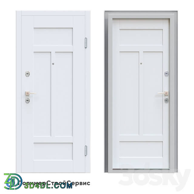 Doors - OM Front door Scandinavian style _Skandi-39_ - MSS