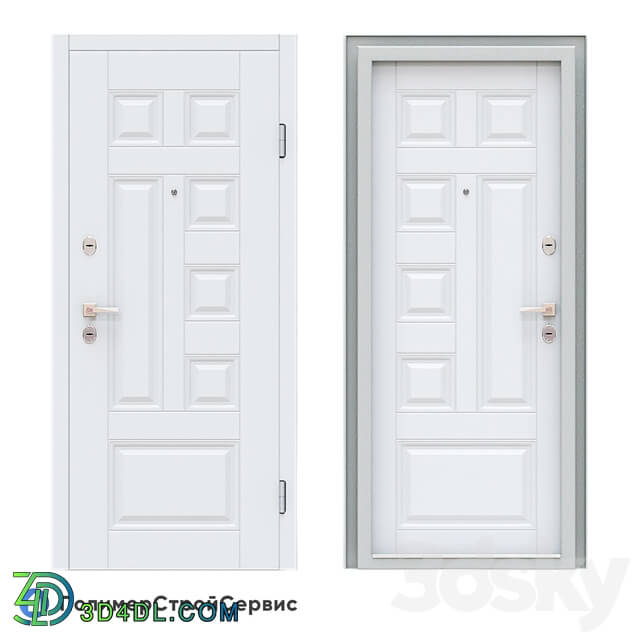 Doors - OM Entrance door Neoclassic _Vinorite-29_ - PSS