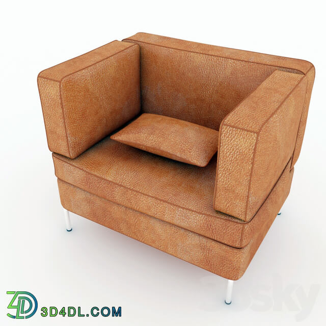 Arm chair - leather chair