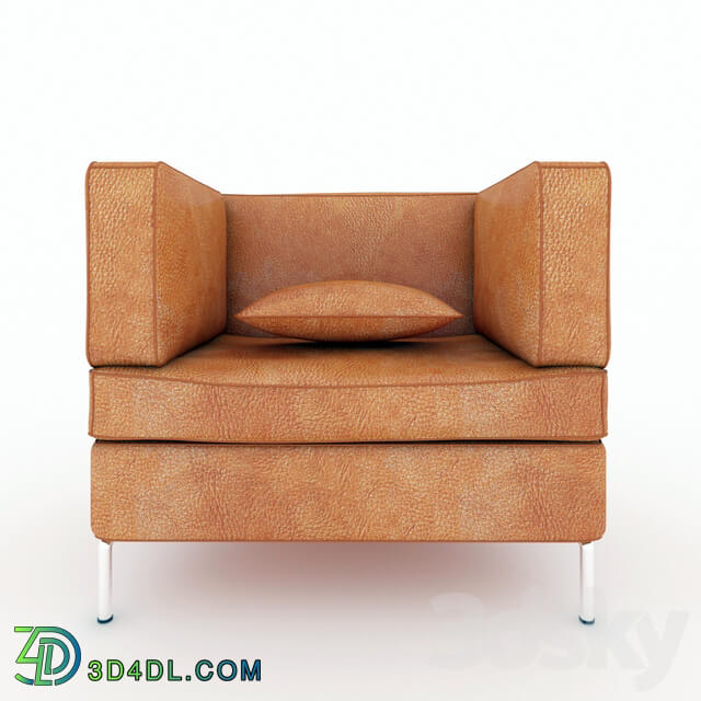 Arm chair - leather chair