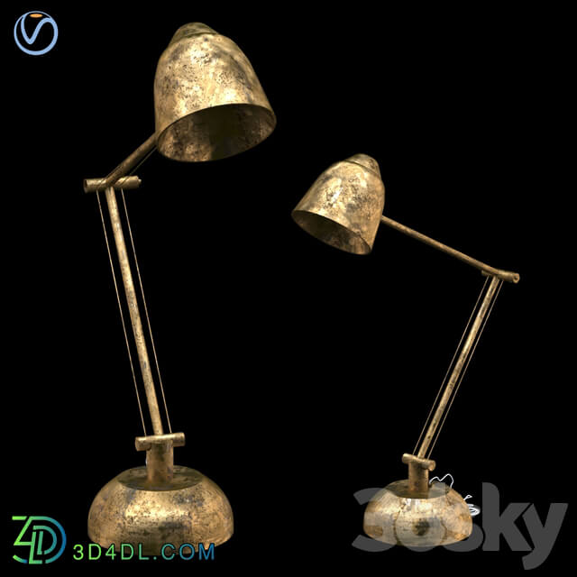 Table lamp - old light