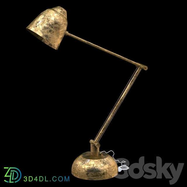 Table lamp - old light