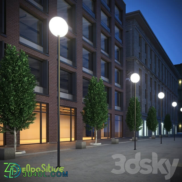 Street lighting - Street and park luminaire B0 OM