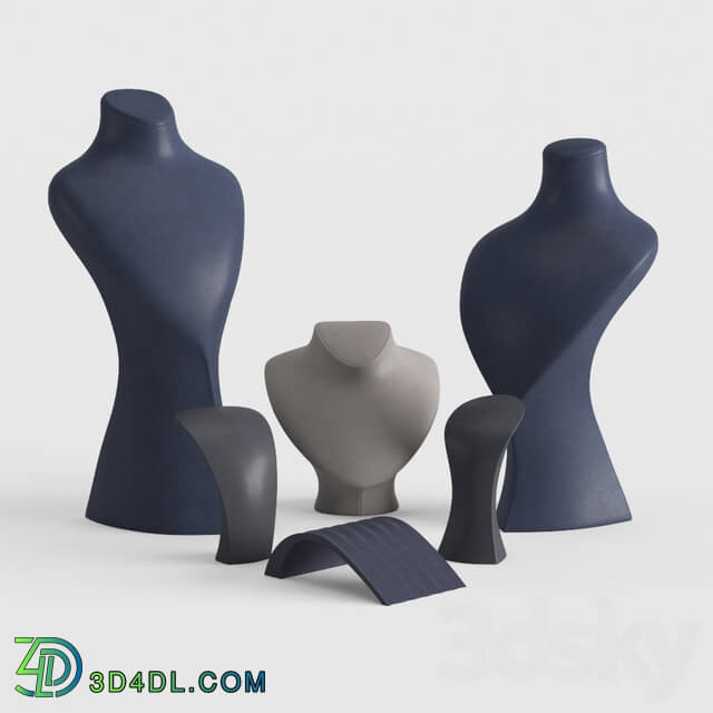 Miscellaneous Jewelry mannequins