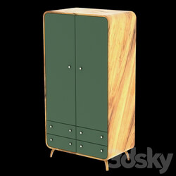 Wardrobe _ Display cabinets - wardrobe Ellipse with drawers 