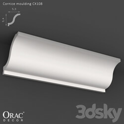 Decorative plaster - OM Cornice Orac Decor CX108 