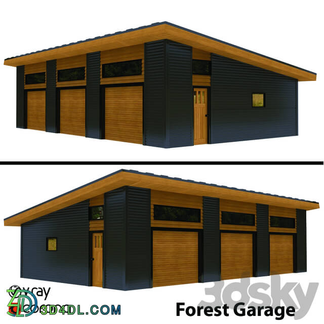 Building - Forest garage