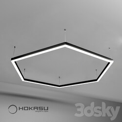 Technical lighting - Pendant lamp HOKASU Hexagon 