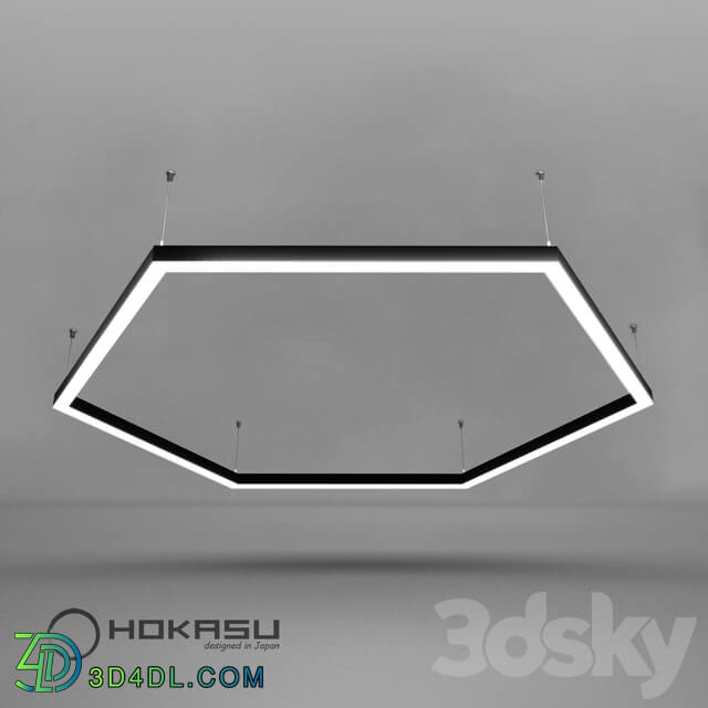 Technical lighting - Pendant lamp HOKASU Hexagon