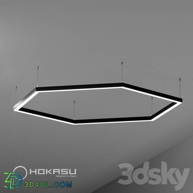 Technical lighting - Pendant lamp HOKASU Hexagon