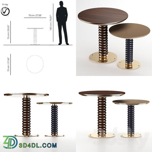 Table - GORDON COFFEE TABLE