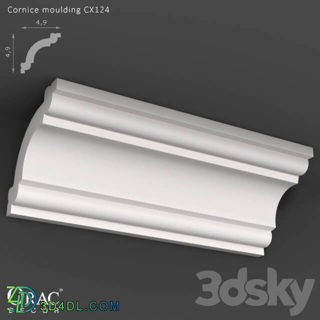 OM Cornice Orac Decor CX124