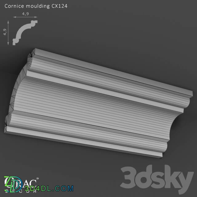 OM Cornice Orac Decor CX124