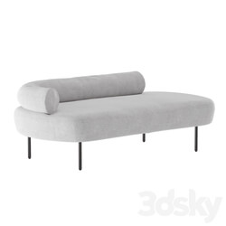 Sofa - Straight Sofa Gray Adelaide 