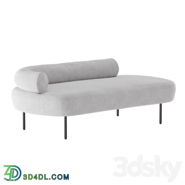 Sofa - Straight Sofa Gray Adelaide