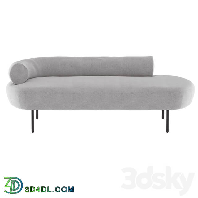 Sofa - Straight Sofa Gray Adelaide