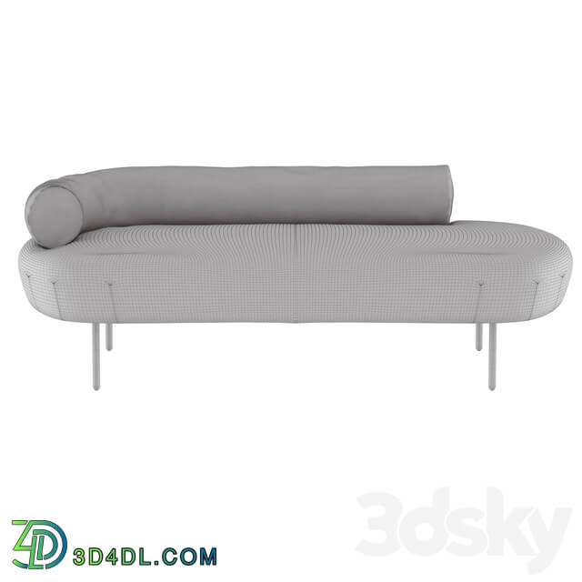 Sofa - Straight Sofa Gray Adelaide