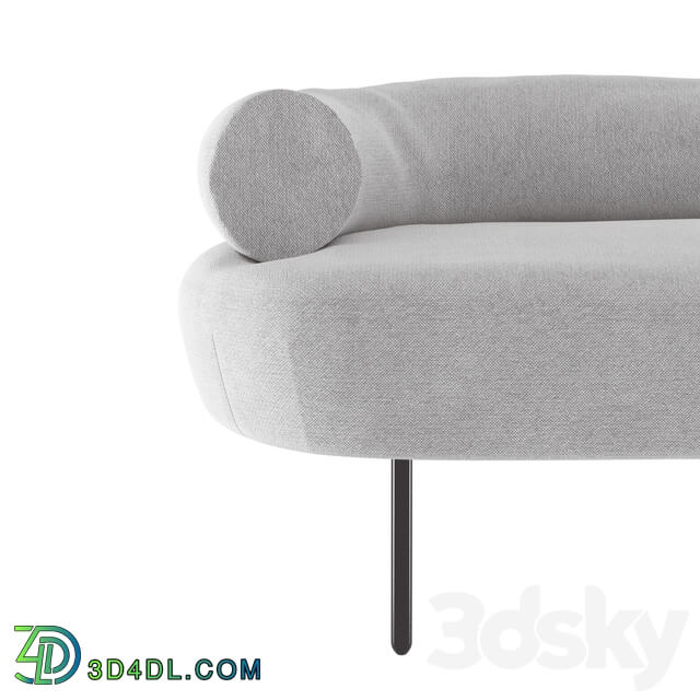 Sofa - Straight Sofa Gray Adelaide