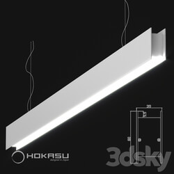 Ceiling lamp - Linear light HOKASU i-beam 