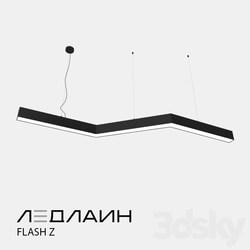 Technical lighting - Zigzag lamp FLASH Z _ LEDLINE 