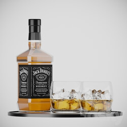 Food and drinks - Whiskey set 
