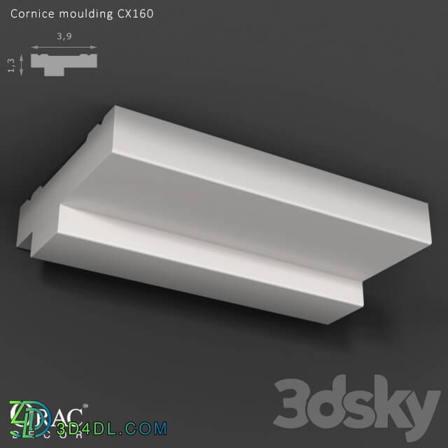 Decorative plaster - OM Cornice Orac Decor CX160