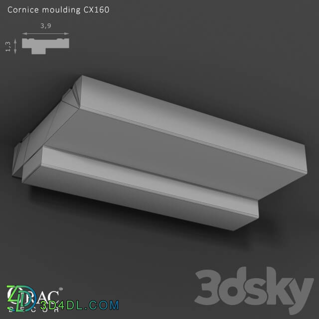 Decorative plaster - OM Cornice Orac Decor CX160