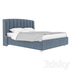 Bed - Bed with a high headboard 