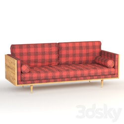 Sofa - Woodrow Skandi Fabric Sofa 