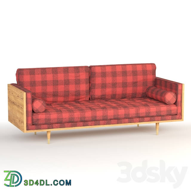 Sofa - Woodrow Skandi Fabric Sofa