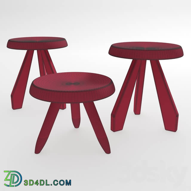 Chair - Table stool Cassina