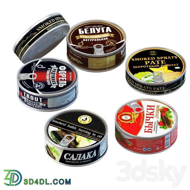 Food and drinks - Canned fish