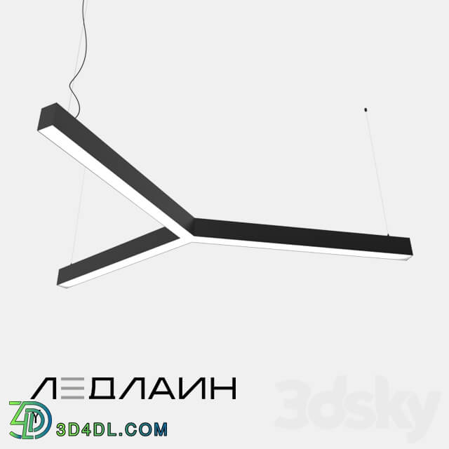 Ceiling lamp - Luminaire Y _ LEDLINE