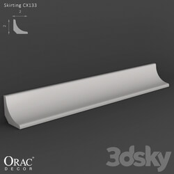 Decorative plaster - OM Skirting Orac Decor CX133 