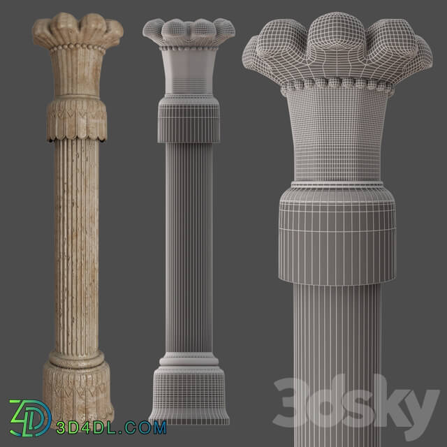 Facade element - Persian Column