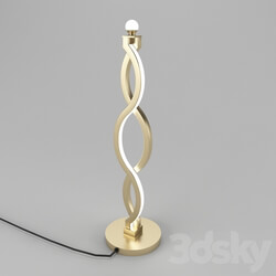 Floor lamp - spiral twist wave LED 