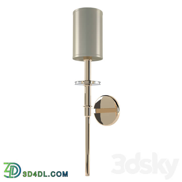 Wall light - Newport 7321A nickel white gold beige