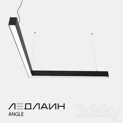 Technical lighting - Triangular Light ANGLE _ Ledline 