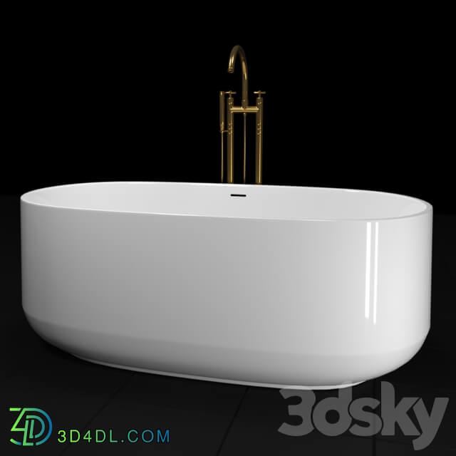 Bathtub - Ceric Kohler 165x74cm freestanding bathtub K-8336-0