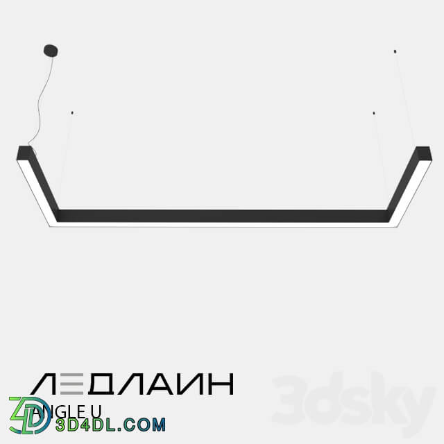 Technical lighting - Triangular Light ANGLE U _ Ledline