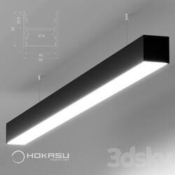 Technical lighting - Linear light HOKASU S50 Up _ Down _suspended_ 