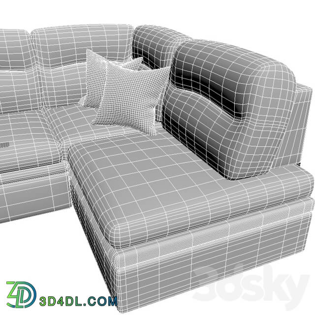 Sofa - Corner sofa _Chiara_