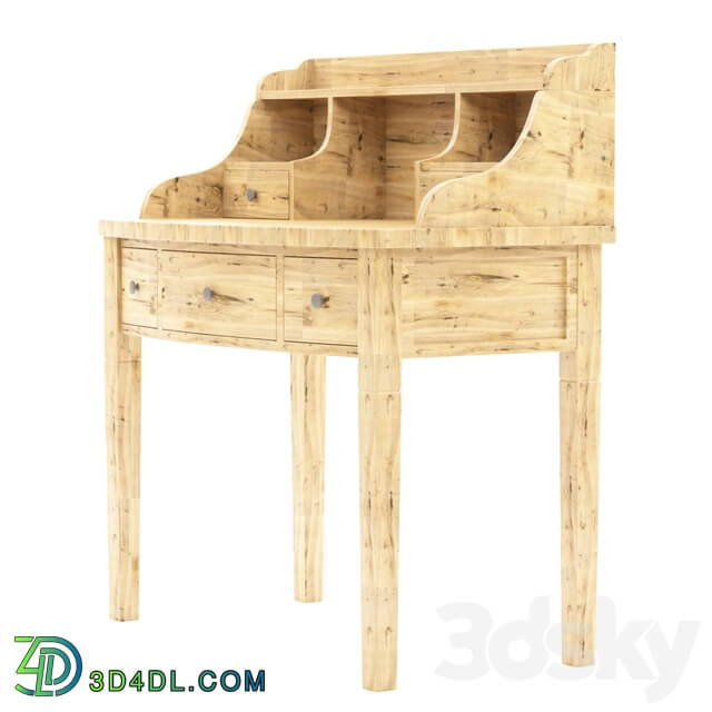 Dressing table - Safavieh olivia oak desk