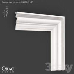 Decorative plaster - OM Decorative element Orac Decor DX170-2300 