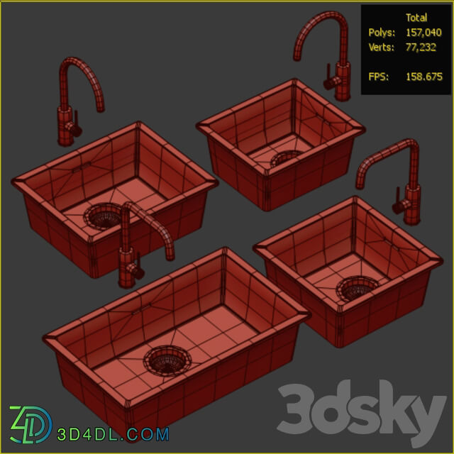 Sink - Collection of kitchen sinks 05