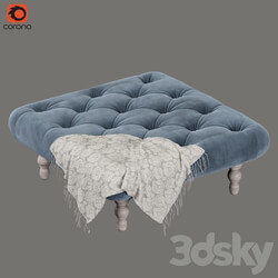 Other soft seating - Biscotti-Footstool 