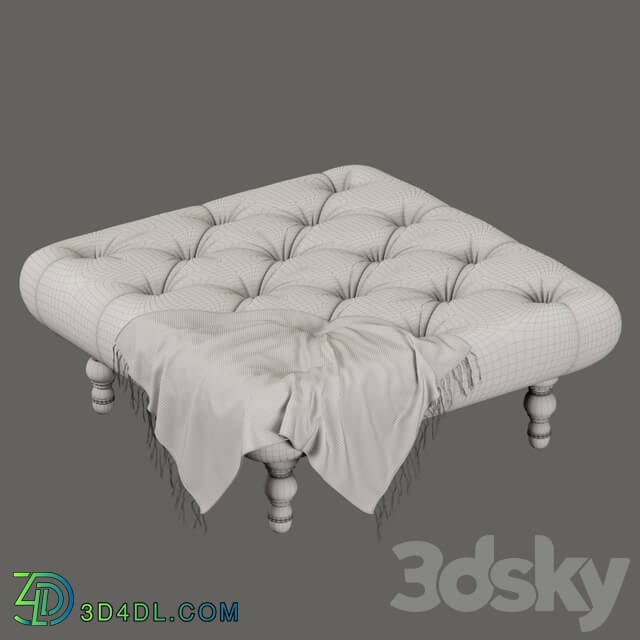 Other soft seating - Biscotti-Footstool
