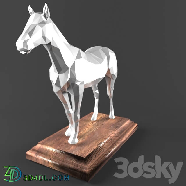 Sculpture - Horse _ Horse